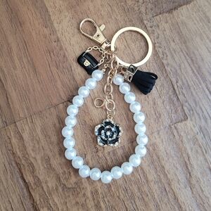 NWT Gold Tone Purse Charm or Keychain